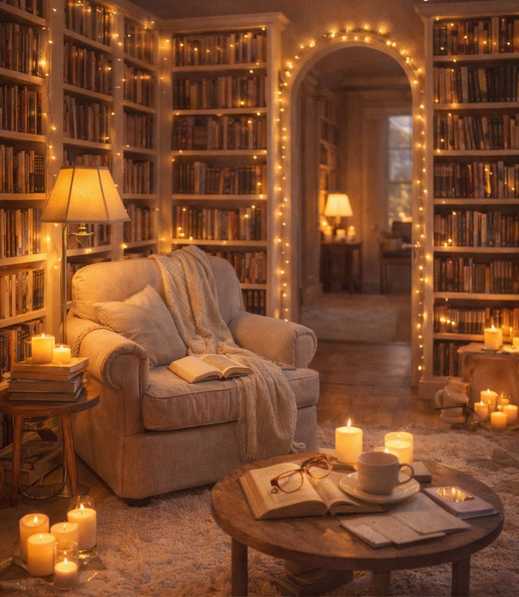 Dreamy Home Library Ideas 💡