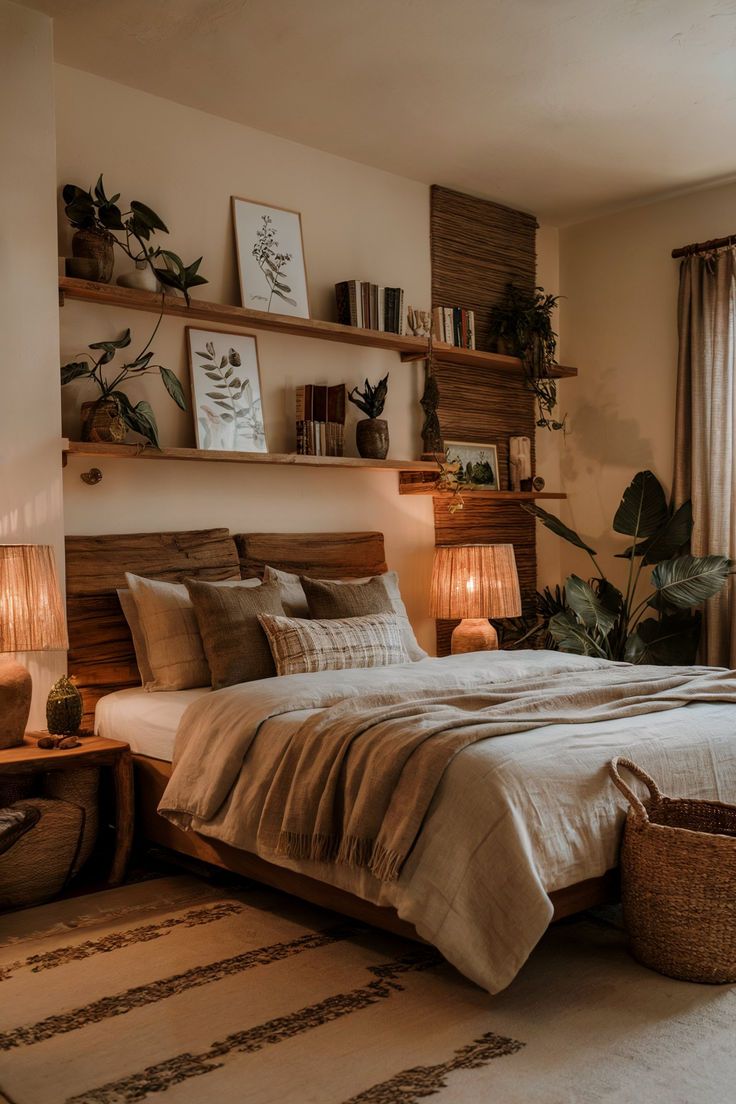 Earthy Couples Bedroom Ideas