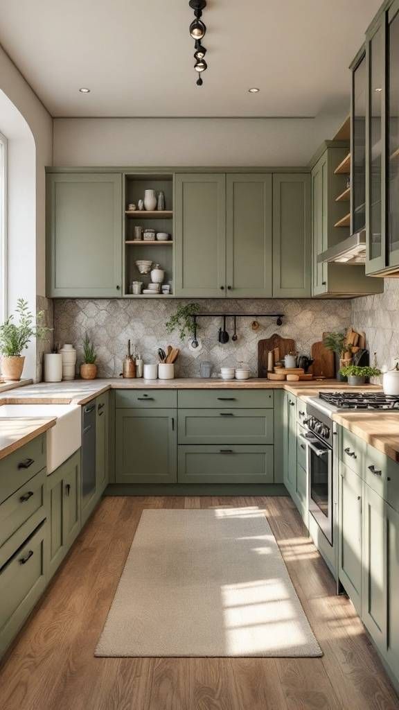 Green Kitchen Cabinets: Stunning Designs & Bold Color Trends for 2025
