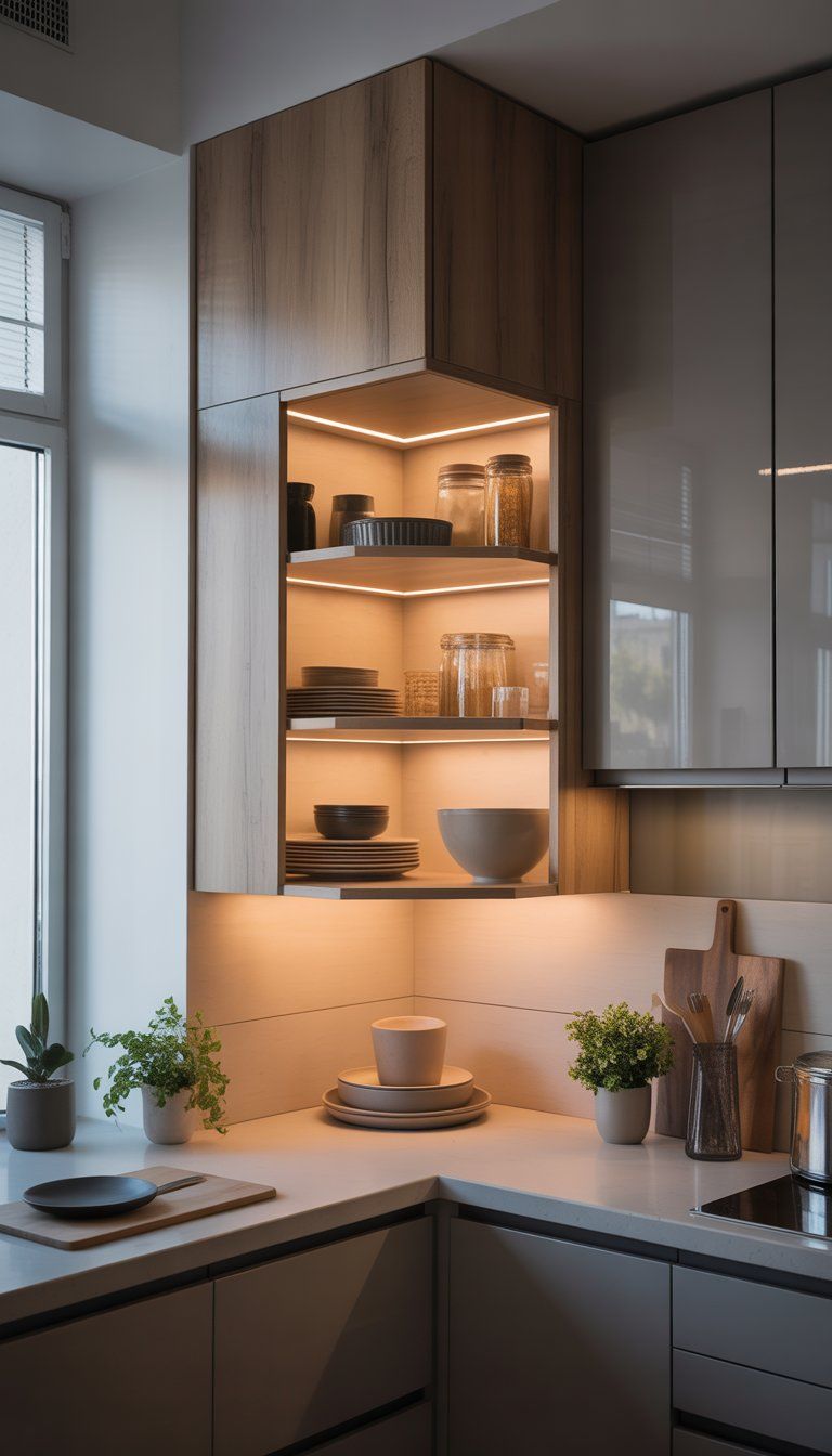 Kitchen Corner Cabinet Ideas: 17 Stylish And Practical Picks