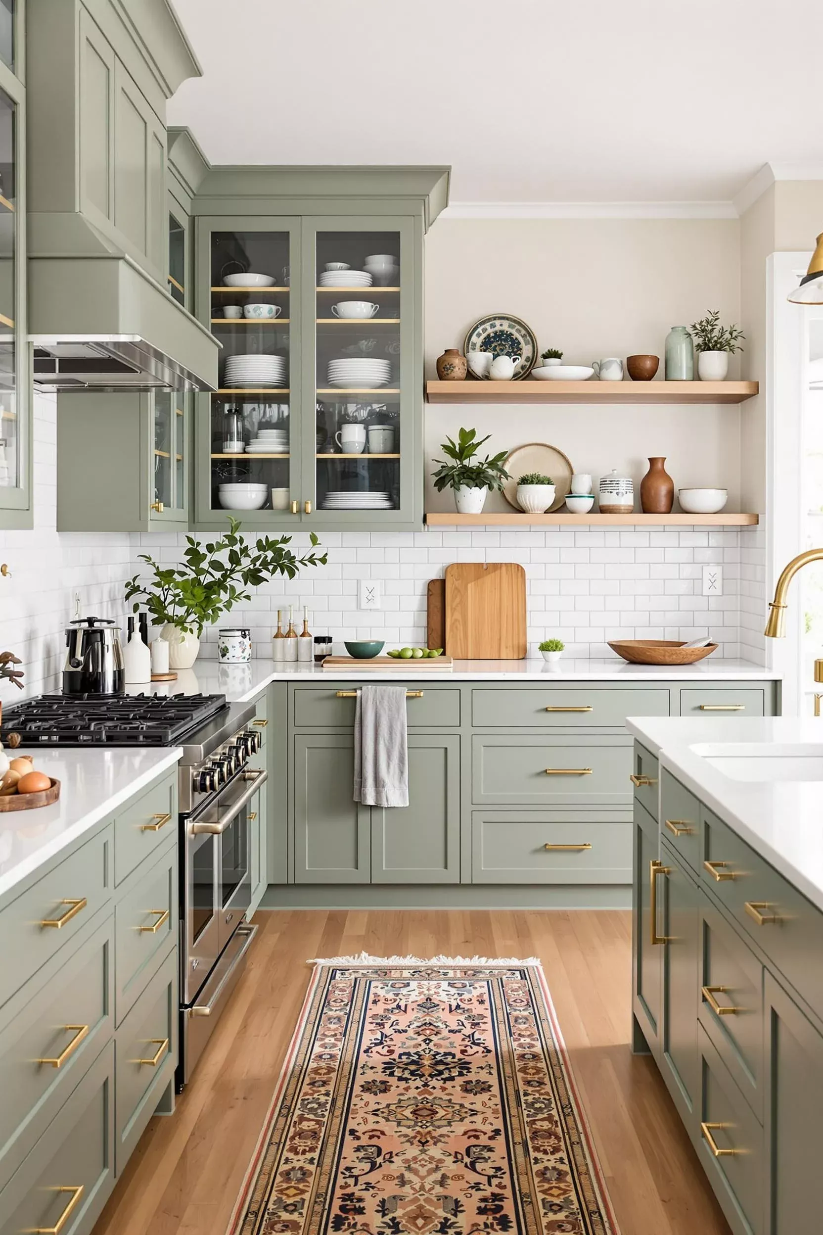 Secrets to Creating a Timeless Sage Green Kitchen With Calming Vibes