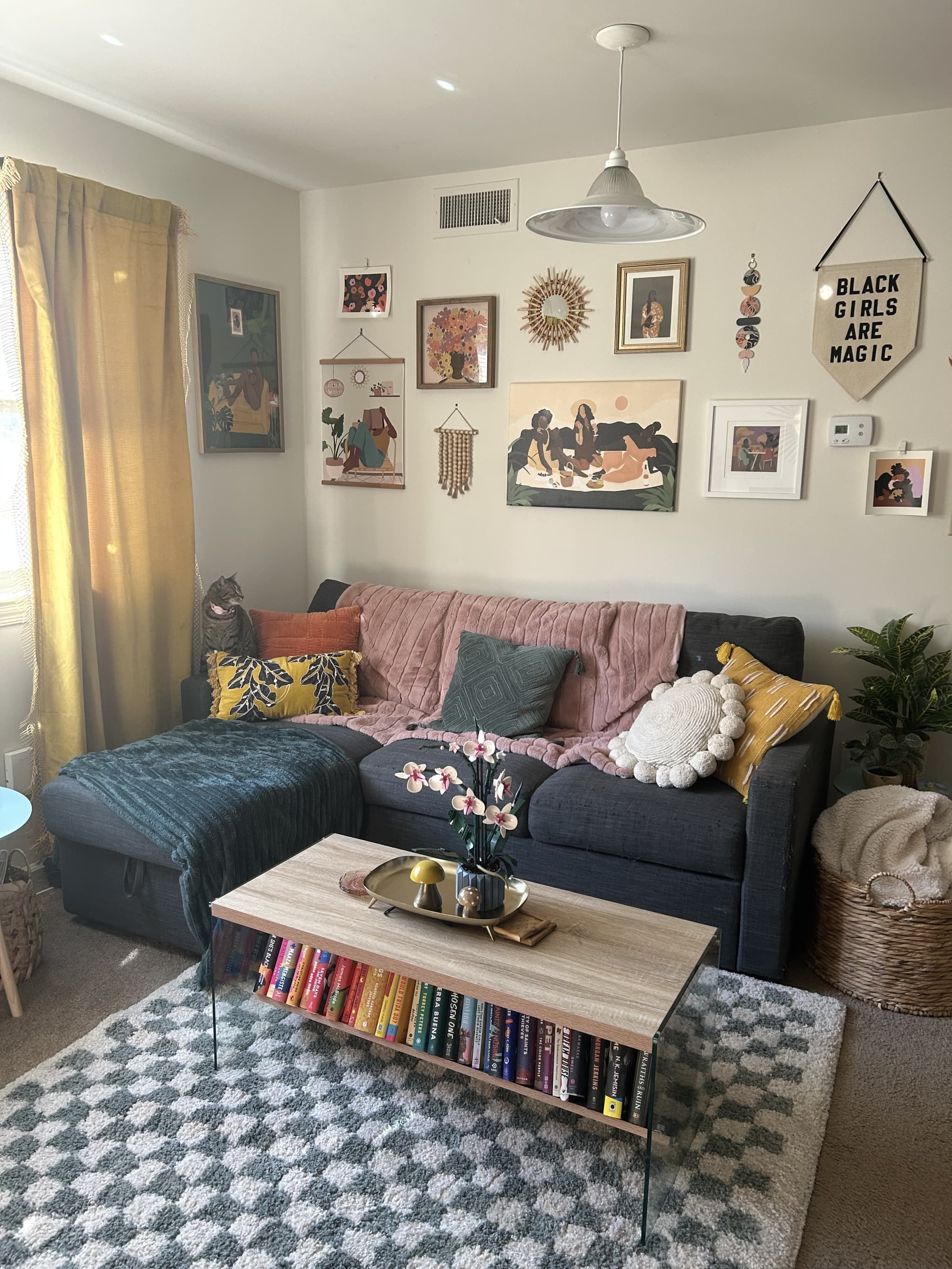 See Julia's 494-Square-Foot Apartment in Virginia from the Small/Cool Contest