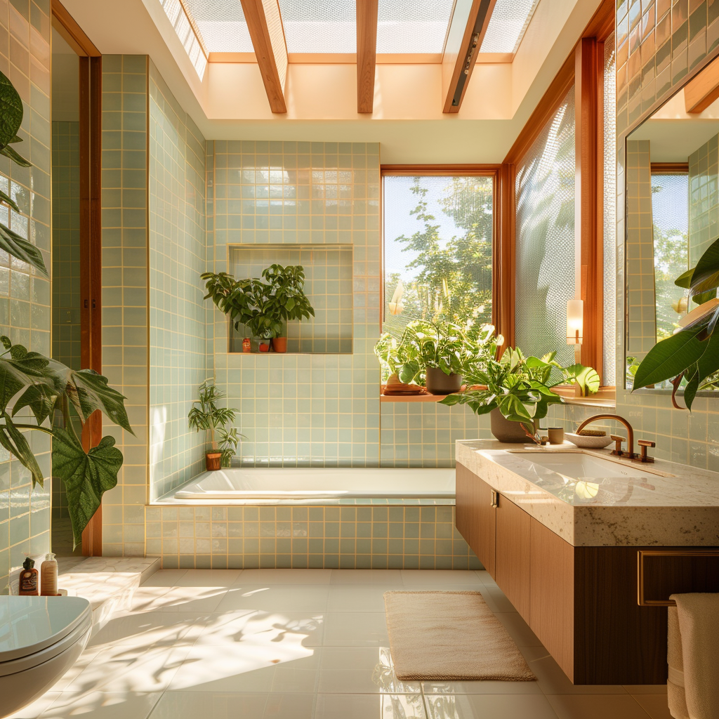 The Secrets To Creating A Timeless Mid-Century Modern Bathroom - Edward George