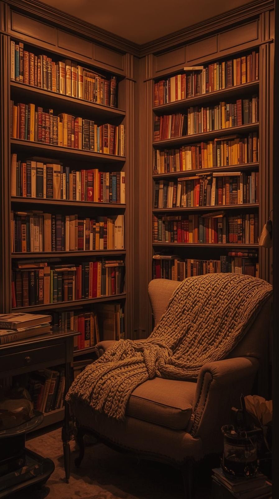 cozy vibes dream home inspo traditional cottagecore aesthetic reading nook boho whimsical home libra