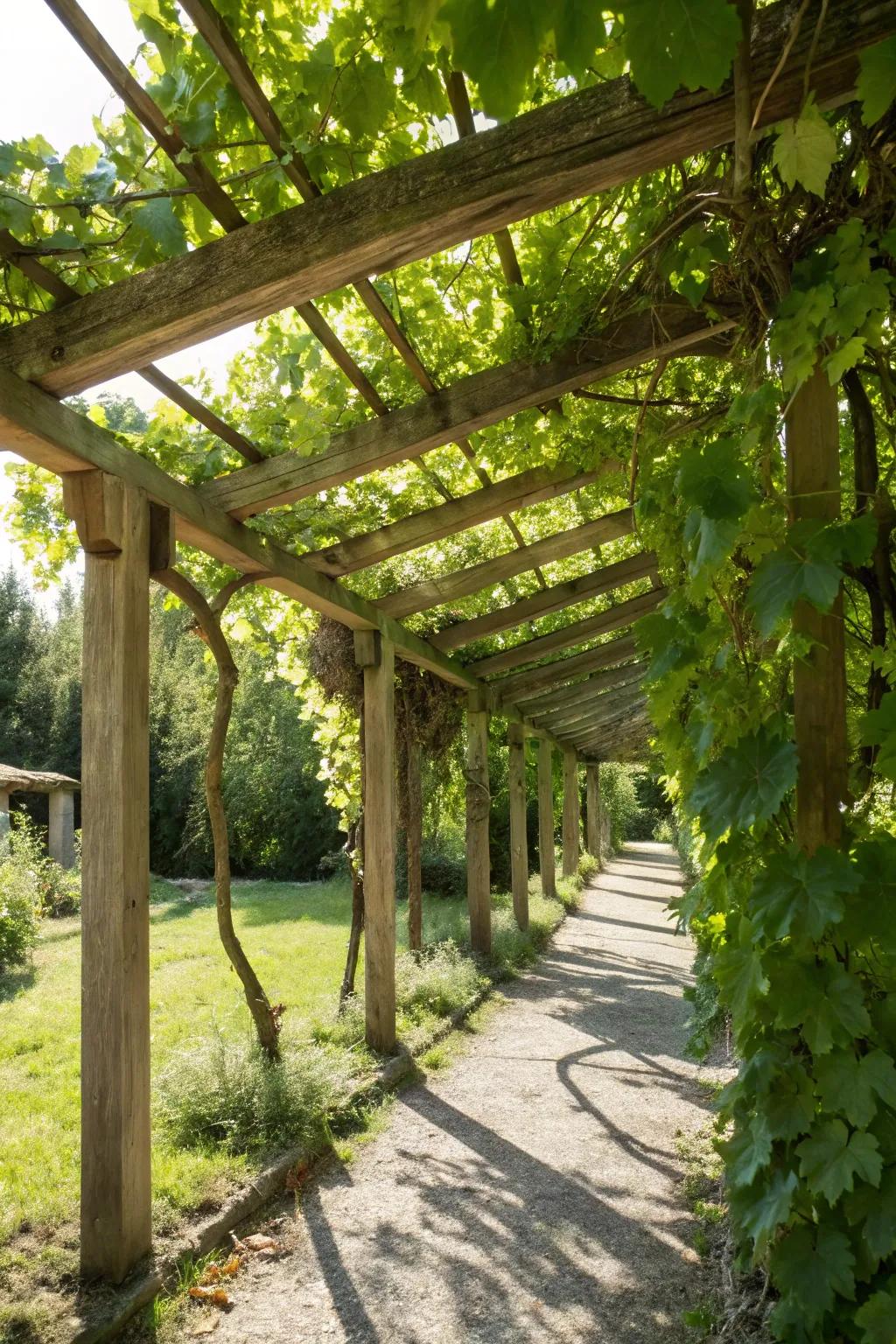 Trellises boost both practicality and visual appeal in your vineyard.