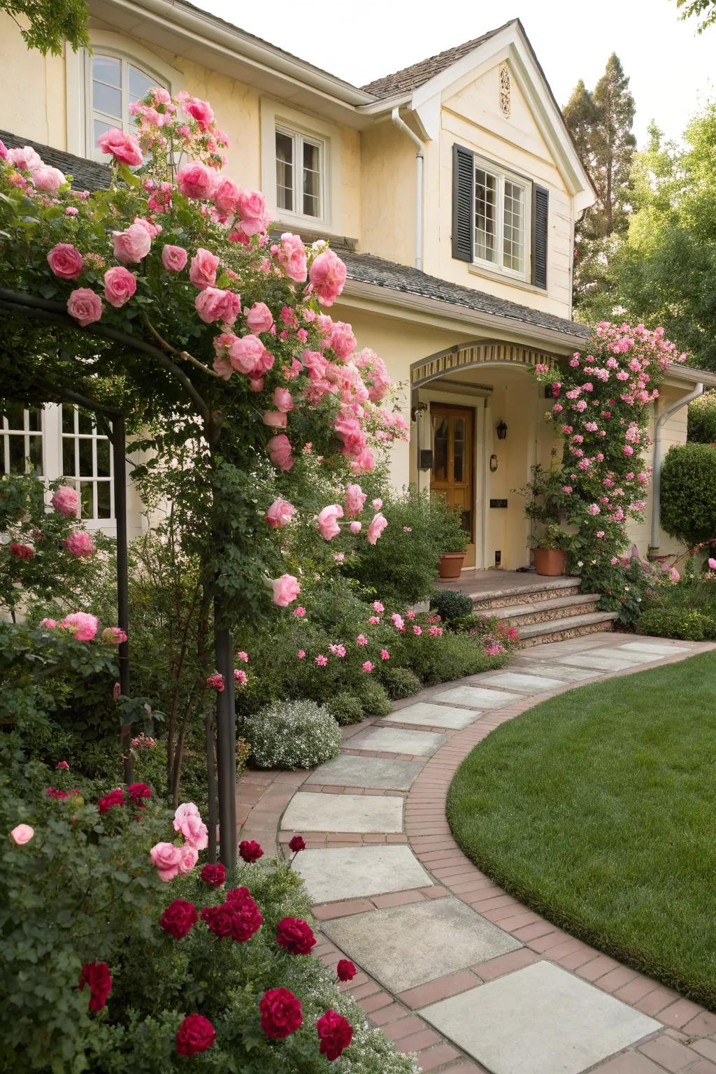 Shrub roses offer timeless beauty and charm.