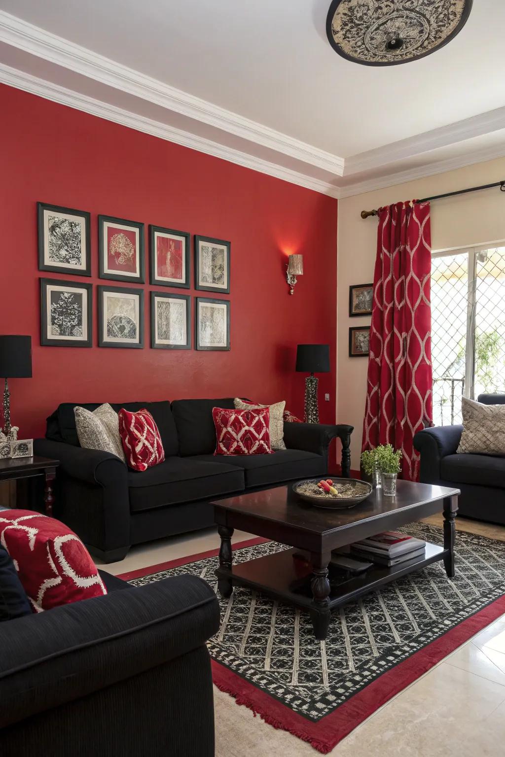 Embrace the allure of dynamic color contrasts.