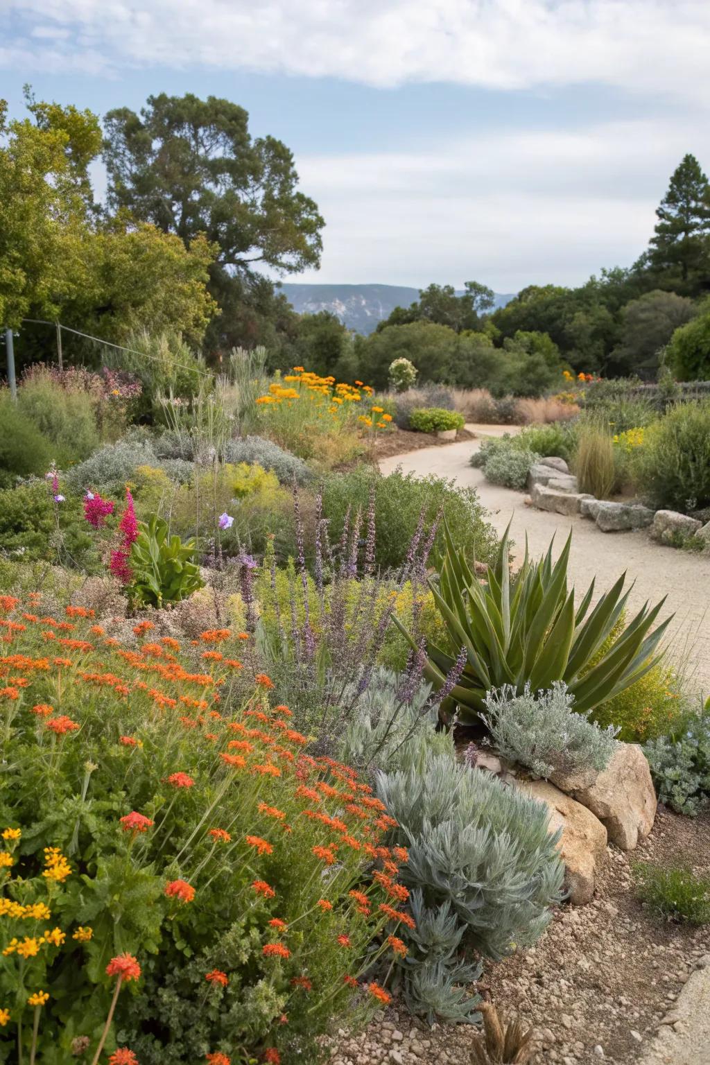 Native plants offer beauty and resilience in a drought-tolerant landscape.