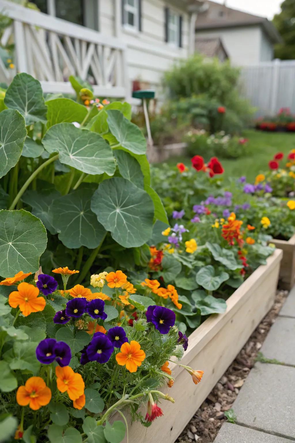 Edible flowers add both beauty and flavor to your garden.