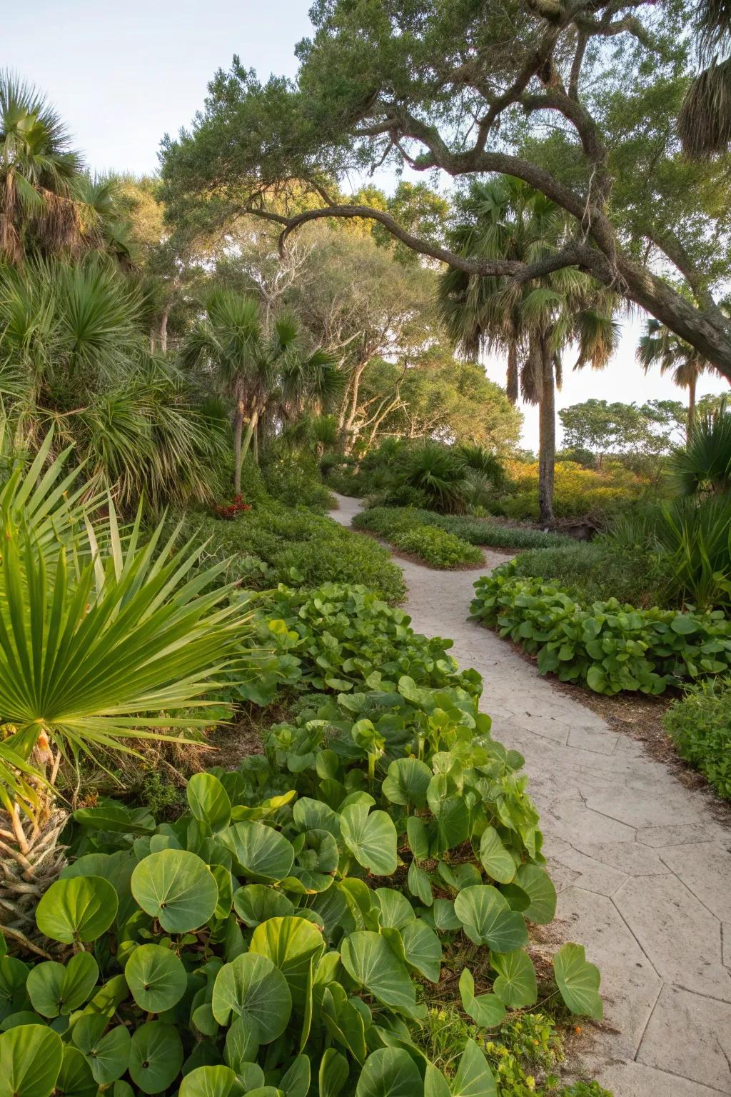 Native plants like palmettos bring ease and elegance to your Florida garden.