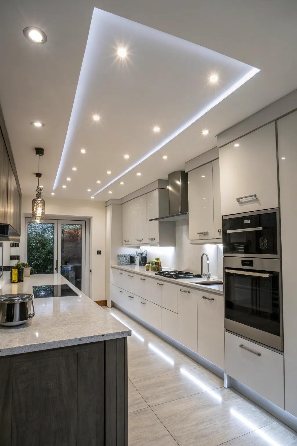 Flush mount lights present an elegant option for subtle illumination.