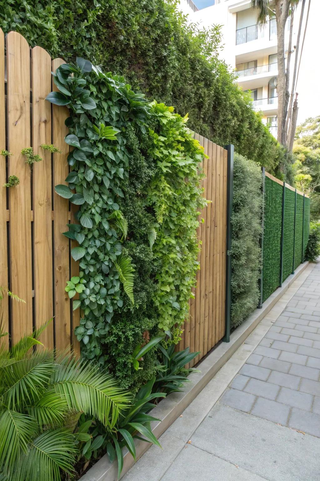 Elevated greenery brings height and texture to any area.
