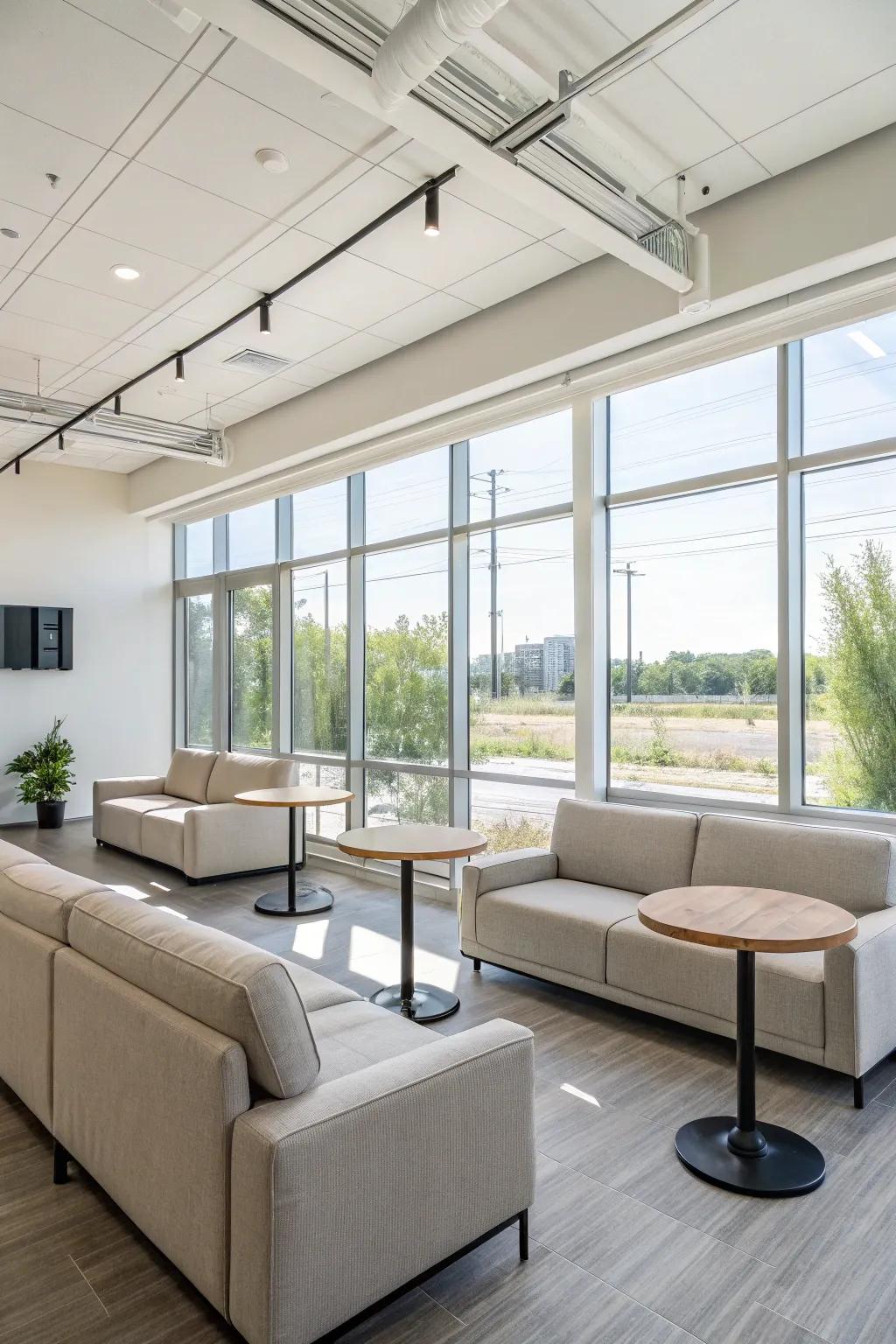 Adaptable furnishings make it easy to modify your flex room.