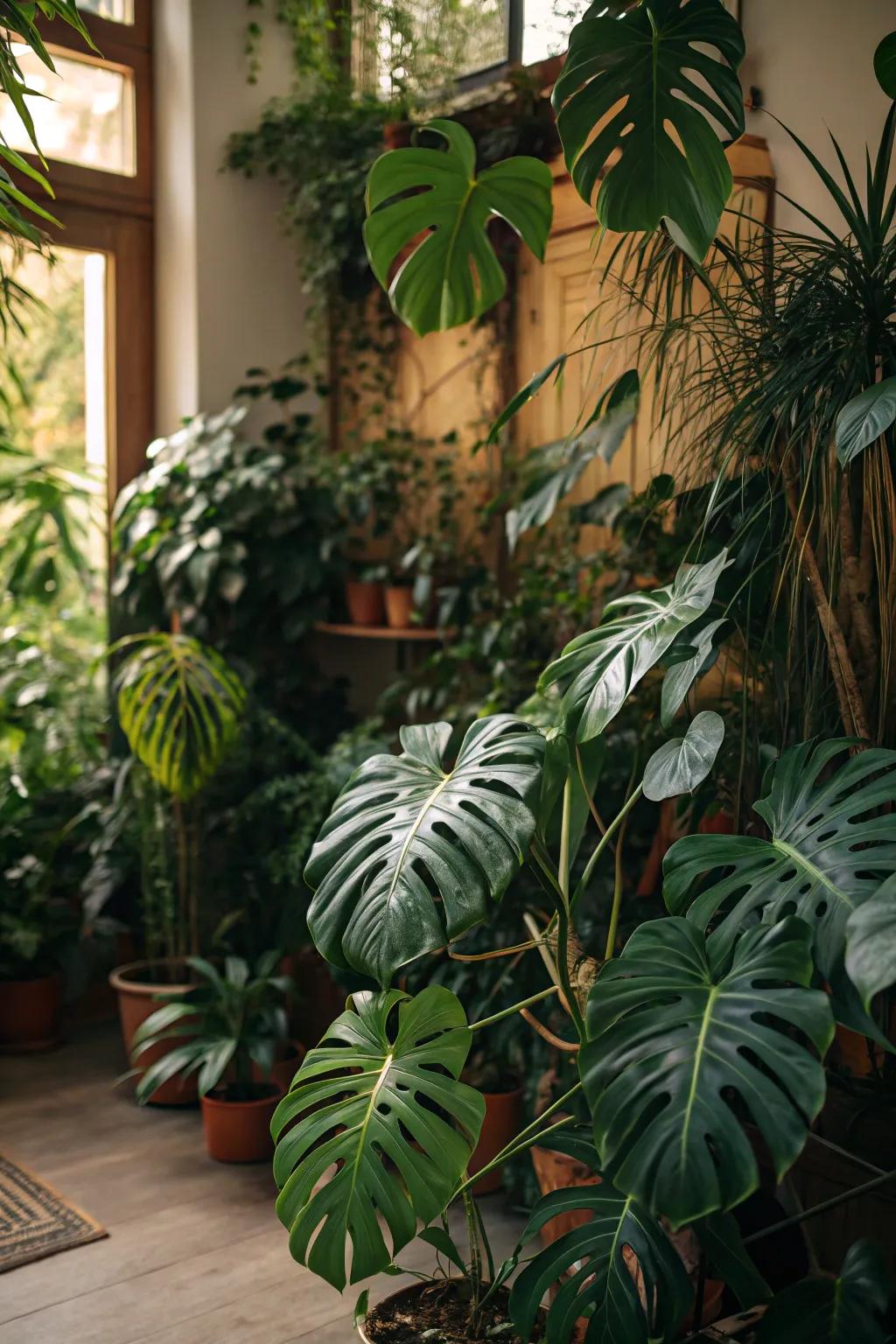 Lose yourself in your very own botanical paradise.