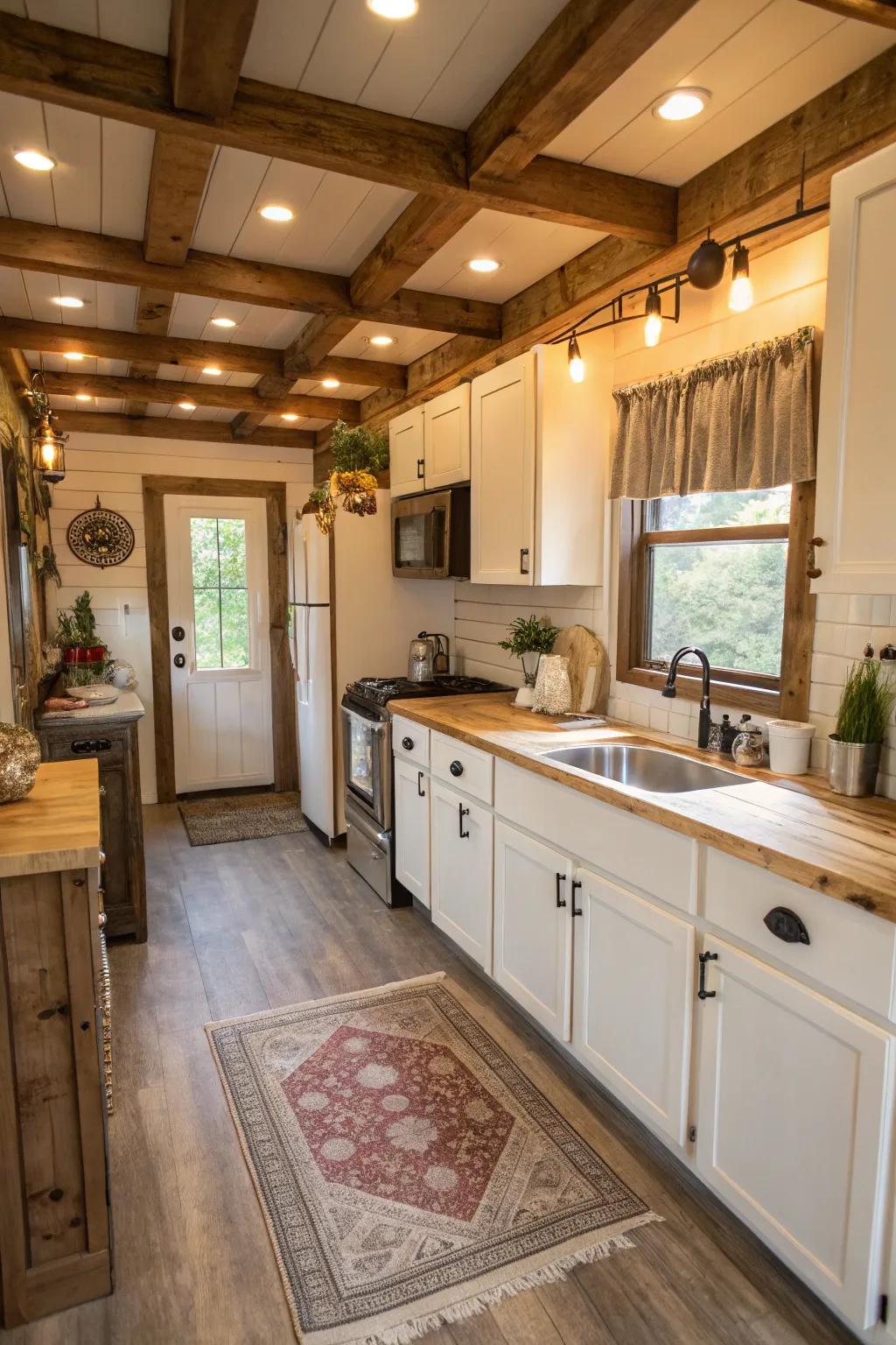 Warm and inviting farmhouse style for your kitchen.