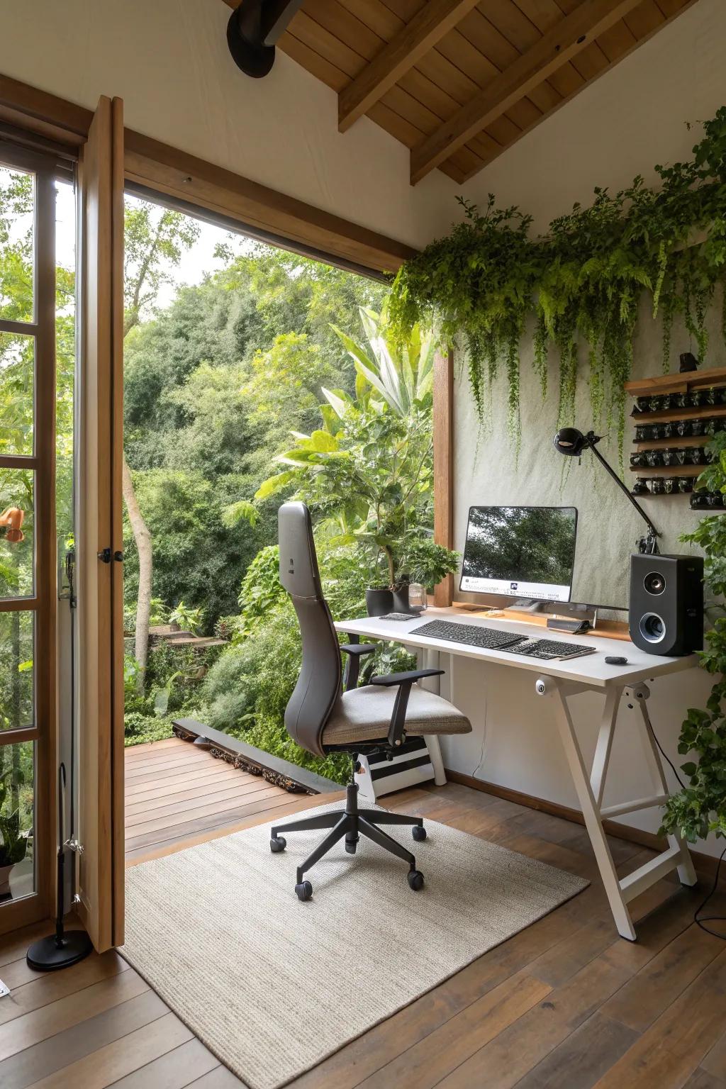 A comfortable workspace is key to endless creativity.