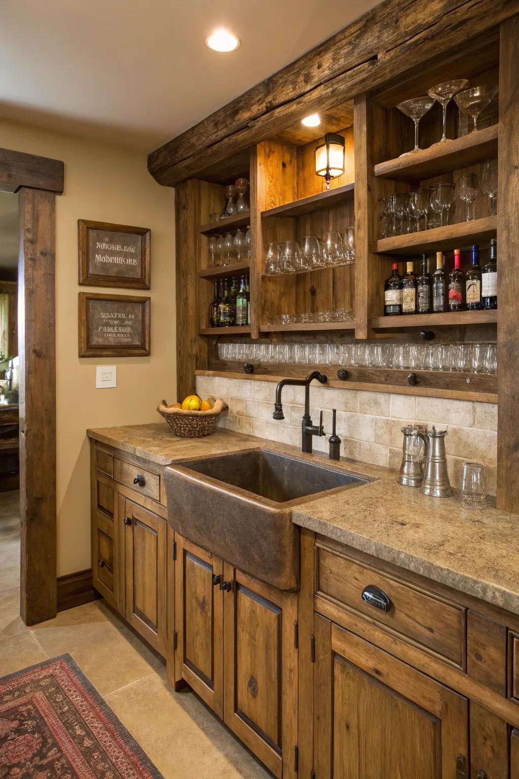 Infuse warmth with farmhouse charm.