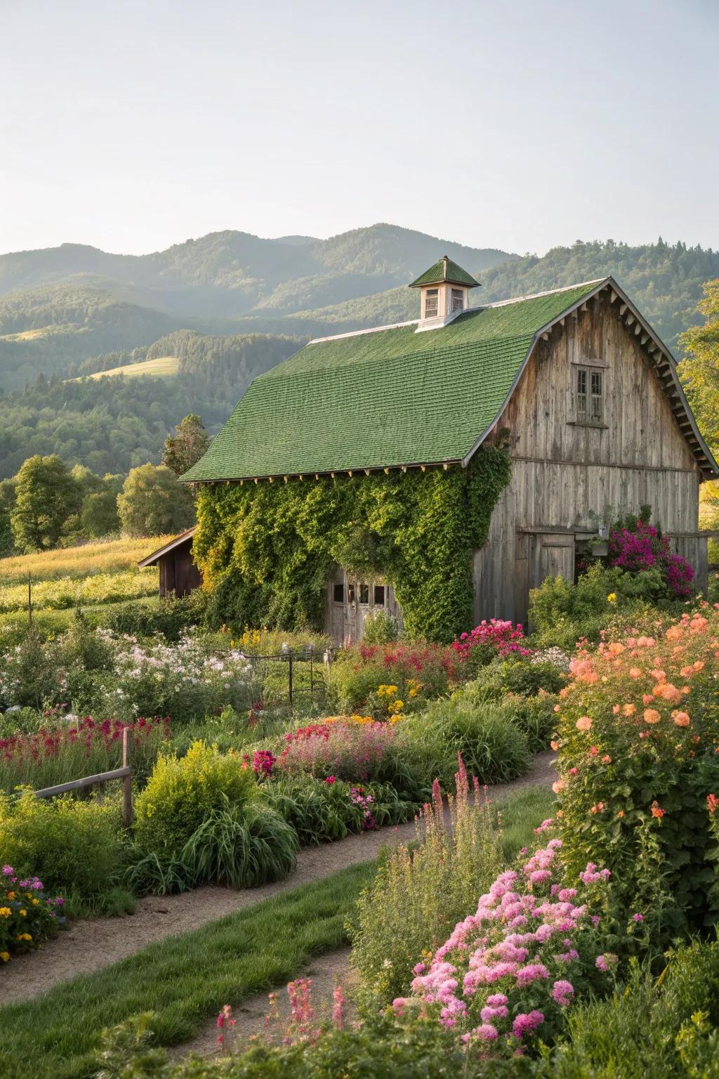 Verdant tops provide aesthetic and ecological perks.