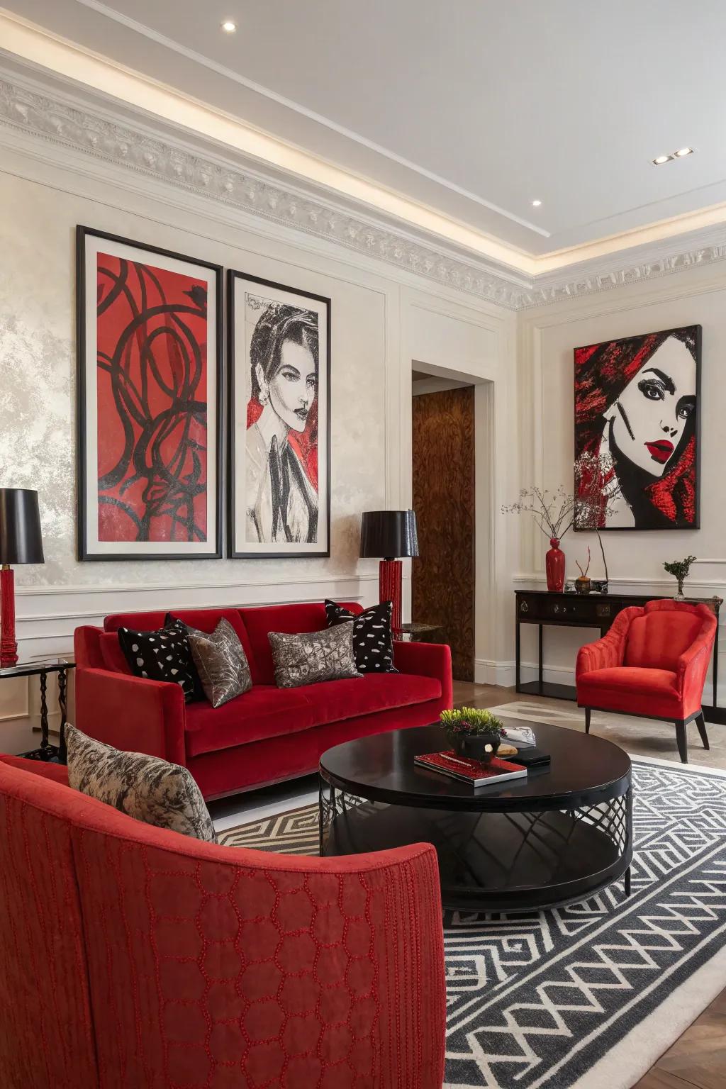 Art injects individuality and emphasizes focus.