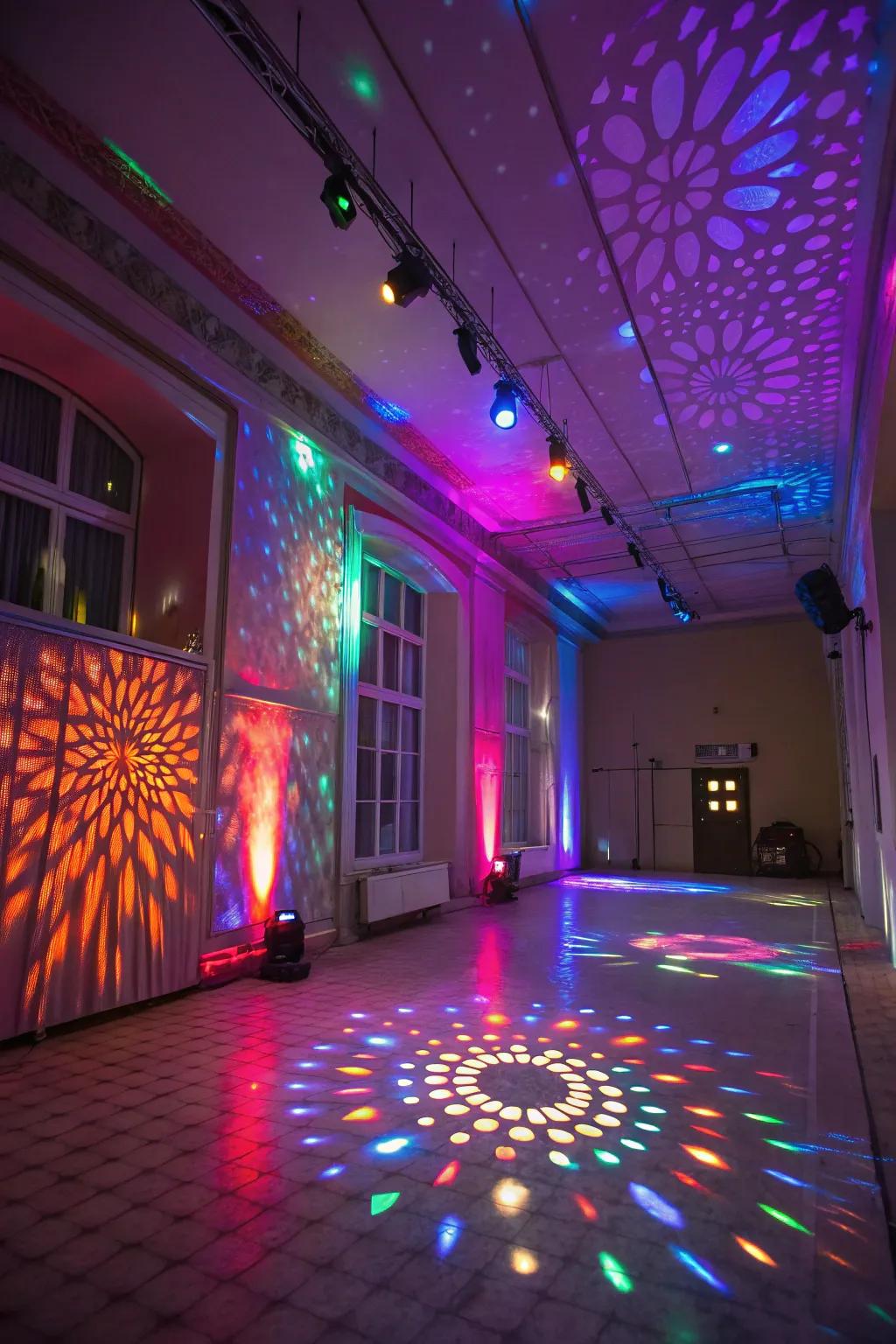 Transform your space with projection lights.