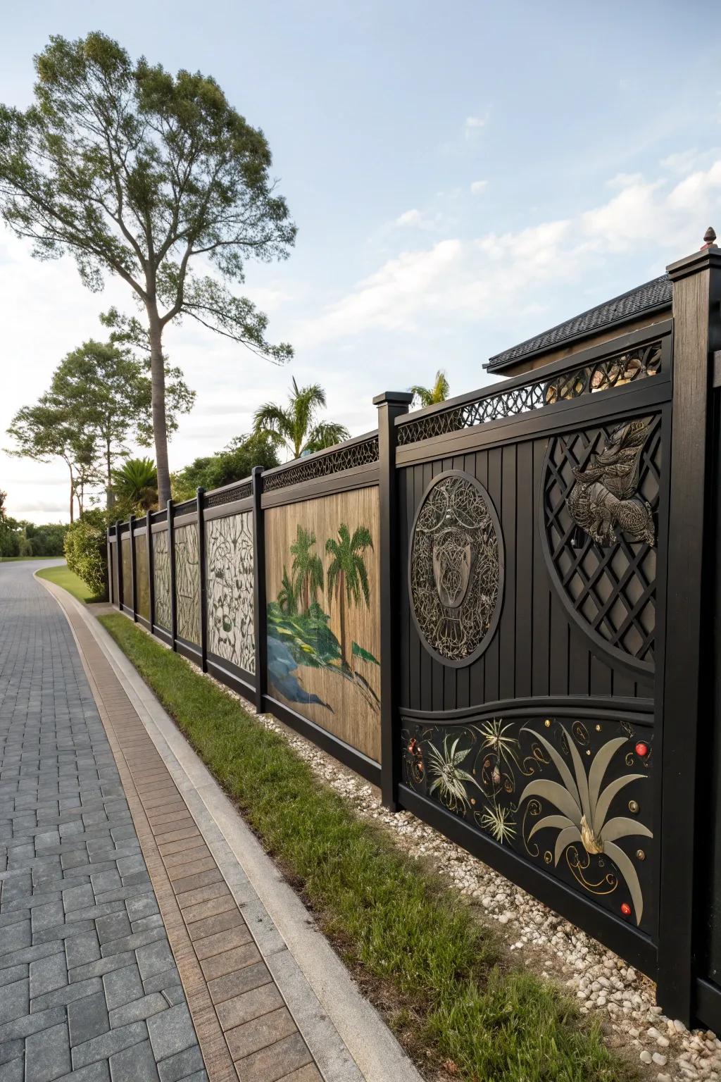 Bespoke designs transform your boundary into a work of art.