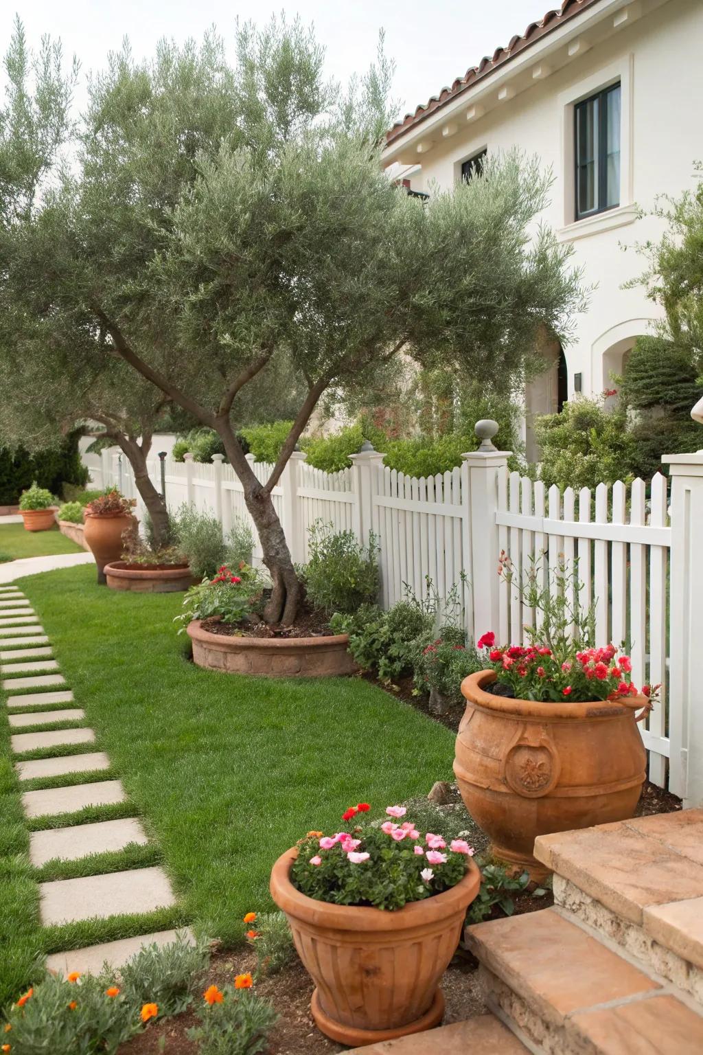 A cohesive theme creates a unified and stylish garden.