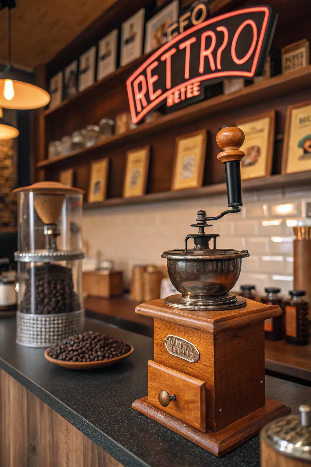 Vintage inspirations cultivate a nostalgic, personal ambiance.