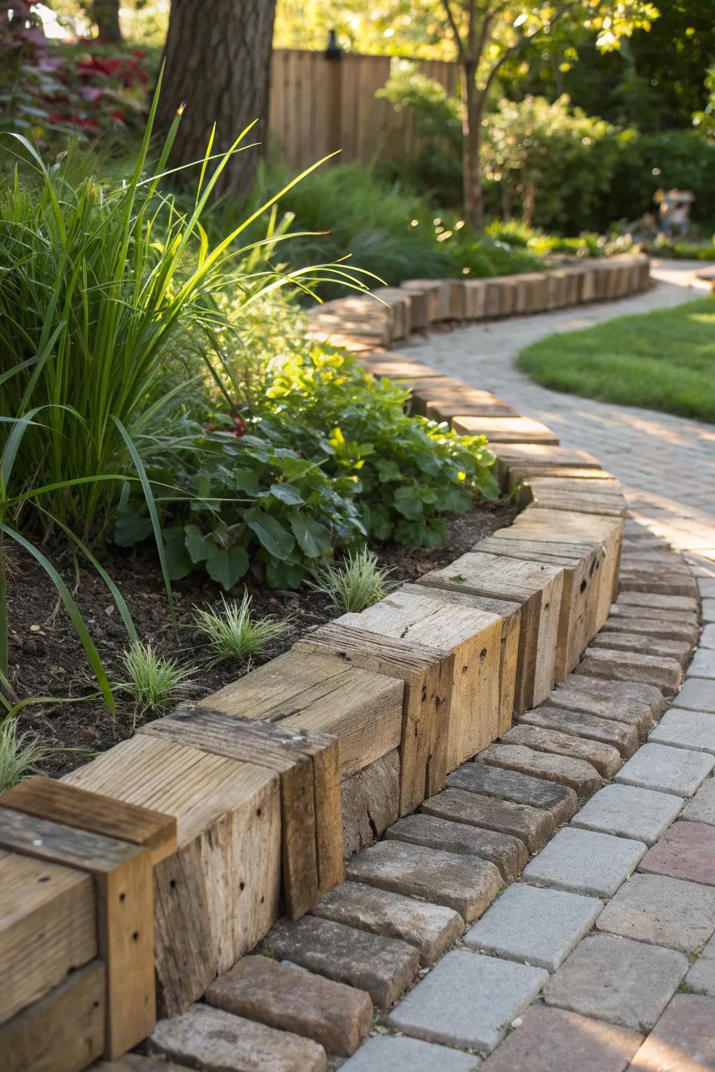 Transform your garden with the timeless beauty of upcycled drift borders. Embrace simplicity and sustainability.