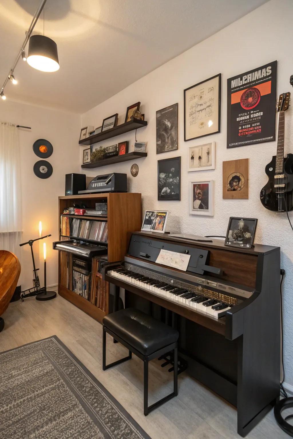 This mix of styles makes a space that is timeless.