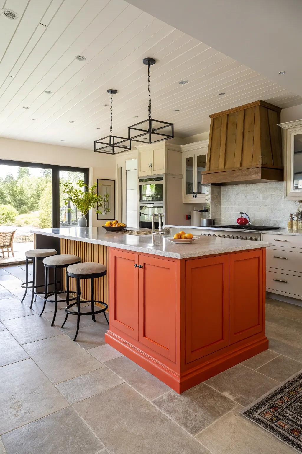 Spicy colors add unexpected flair