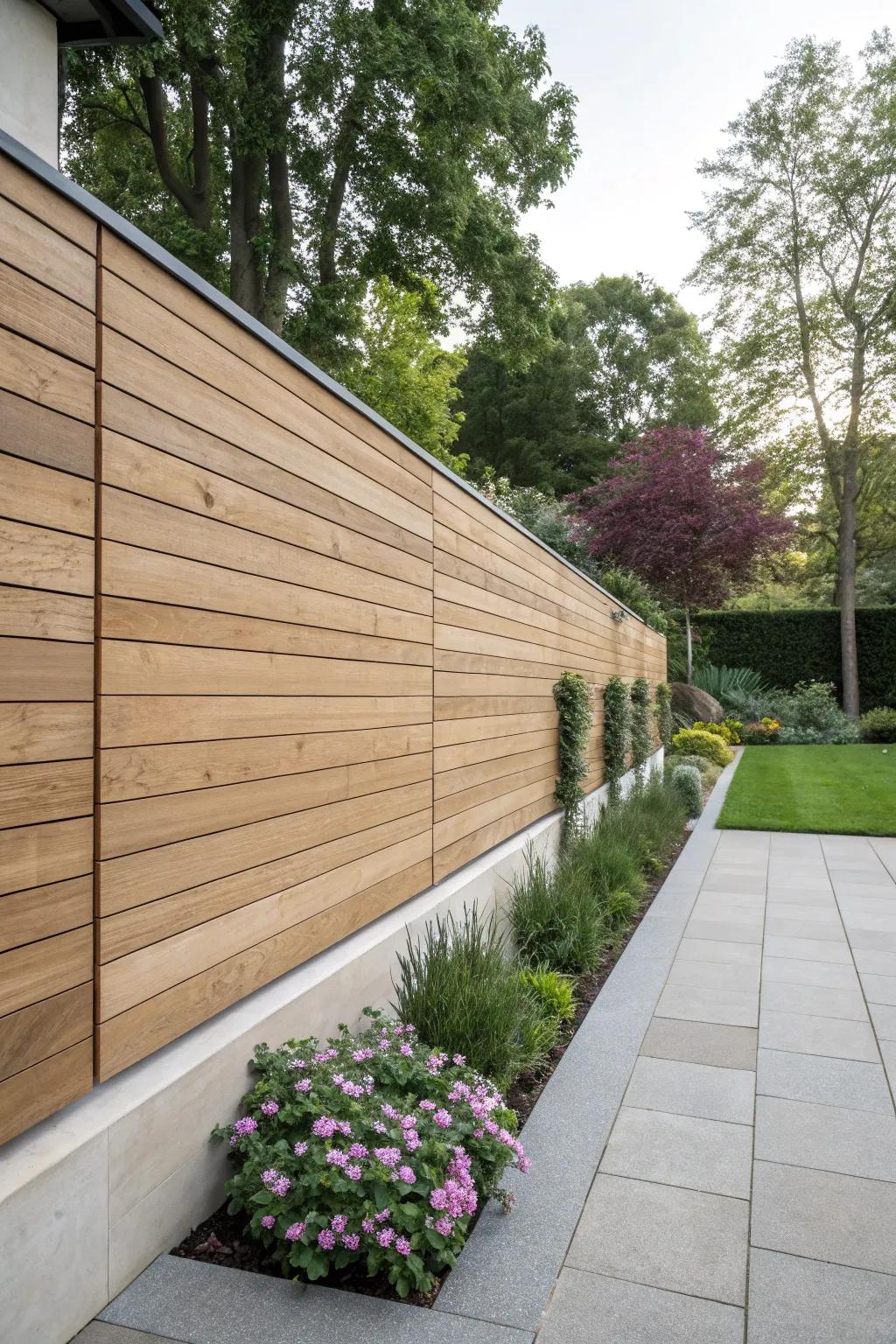 Architectural paneling introduces class and specifics.