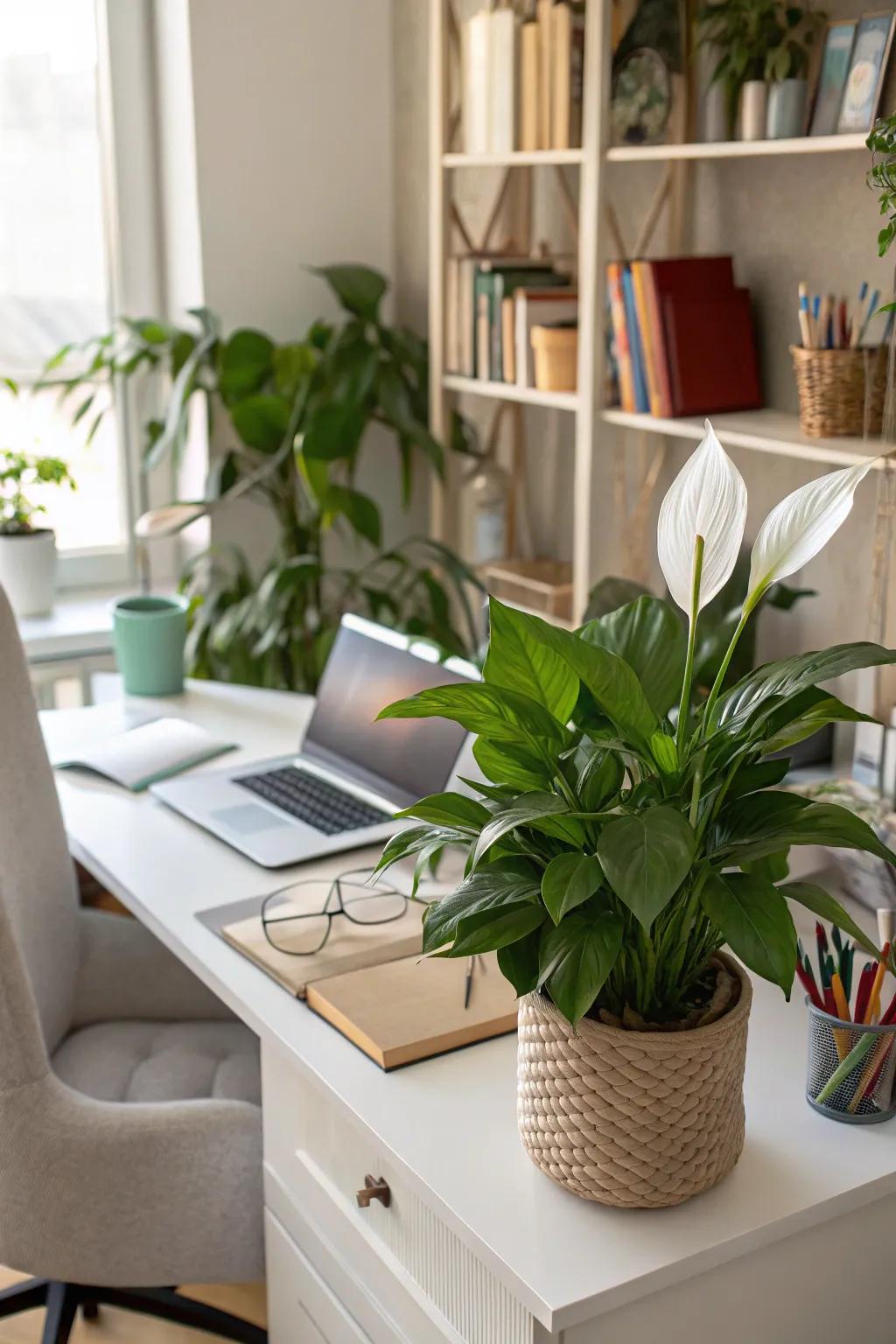 Revitalize your office with energizing greenery.