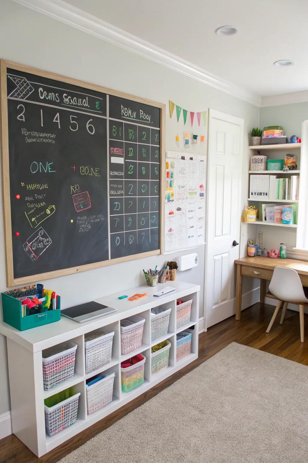 Walls that serve dual purposes.