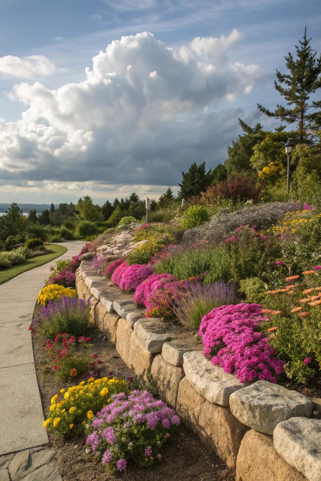 Stone partitions contribute countryside allure and steadiness.