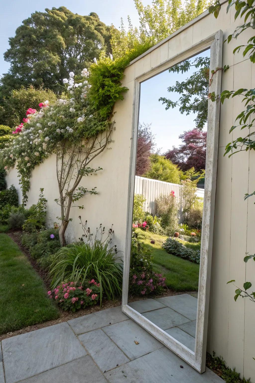 Reflection facades broaden sensory expanse.