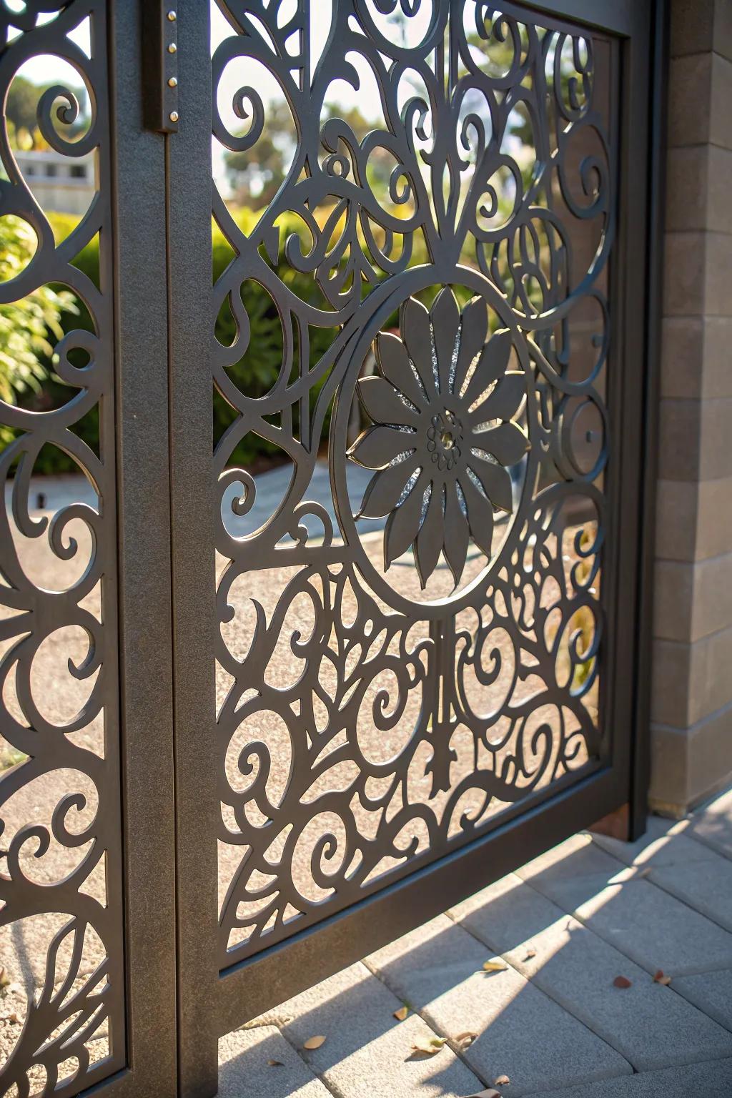 Transform your space with an artfully designed laser-cut gate—where craftsmanship meets elegance.