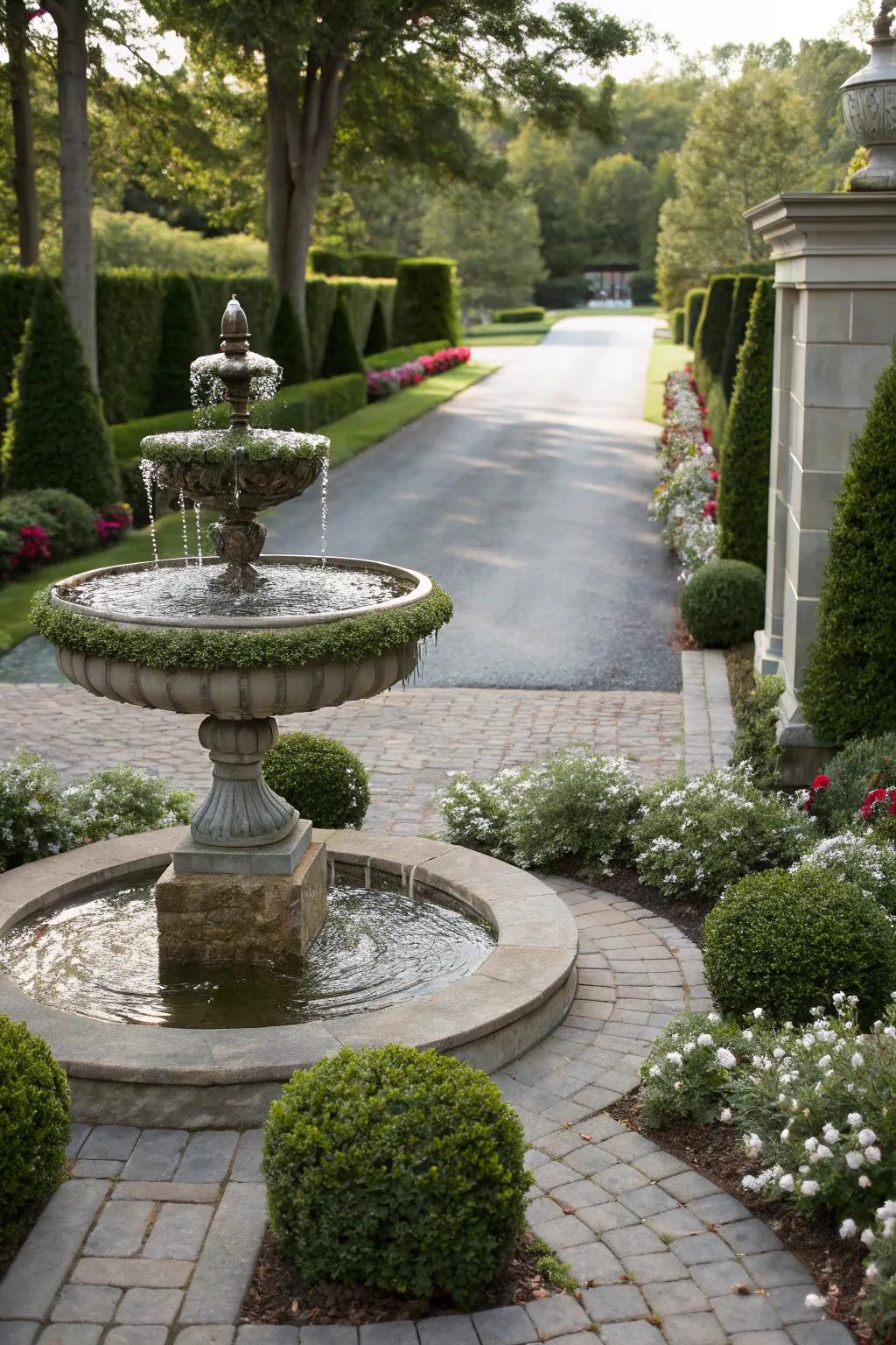 A water feature brings elegance with peace to your landscape.