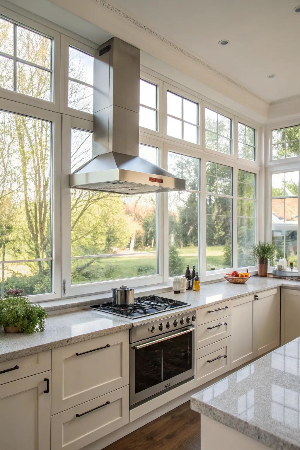 Keep it fresh: Effective ventilation for an enjoyable cooking experience.