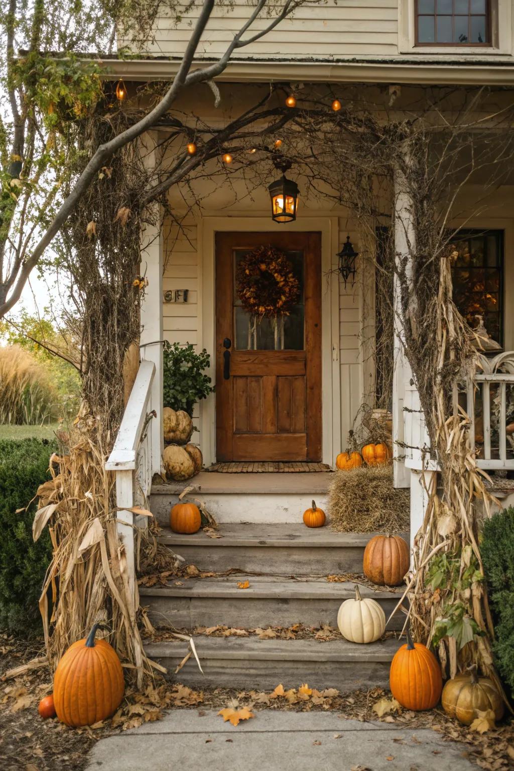 Nature-inspired constituents coalesce beautifully with pumpkins.