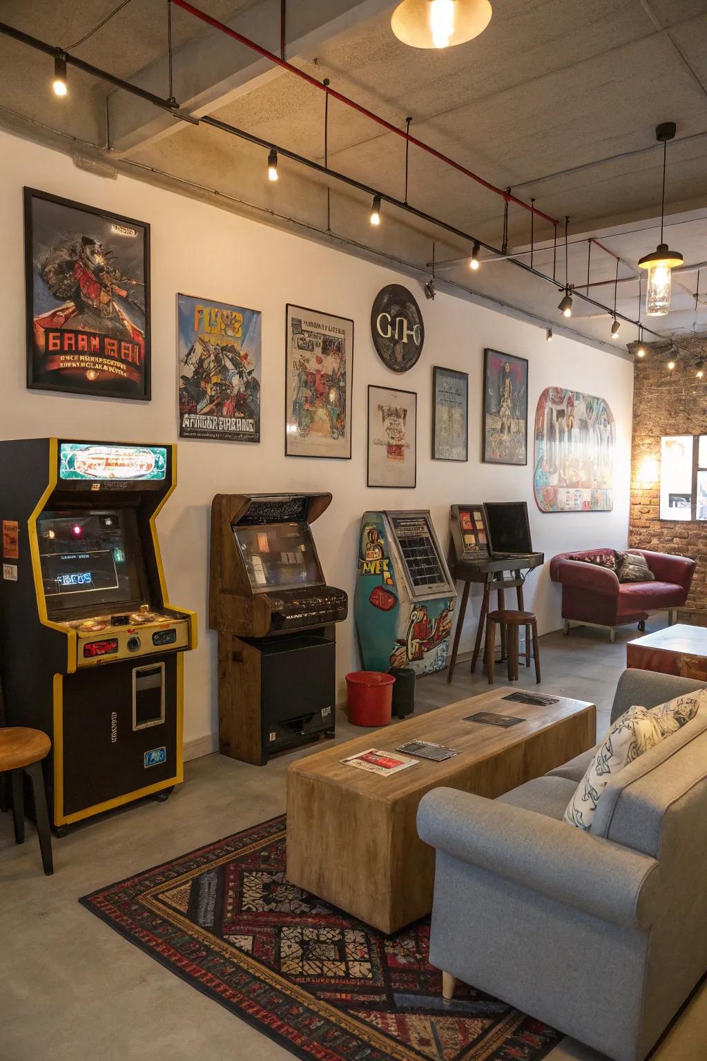 Repurposed items contribute character and sustainability.