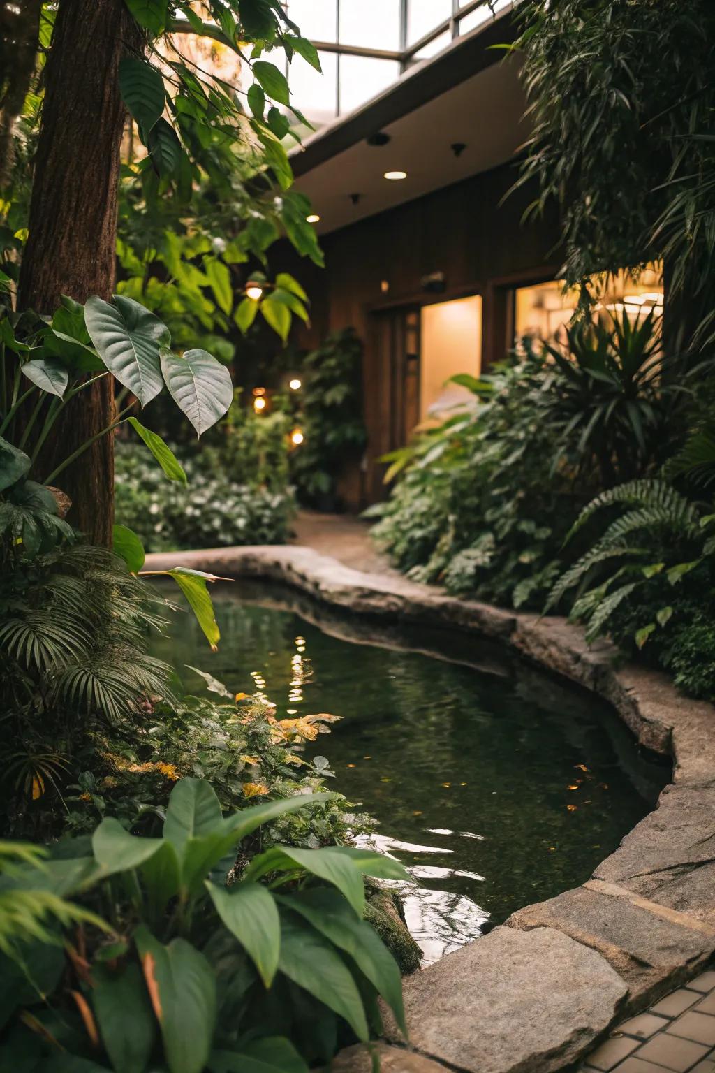 Nature's nooks present a tranquil getaway inside your home.