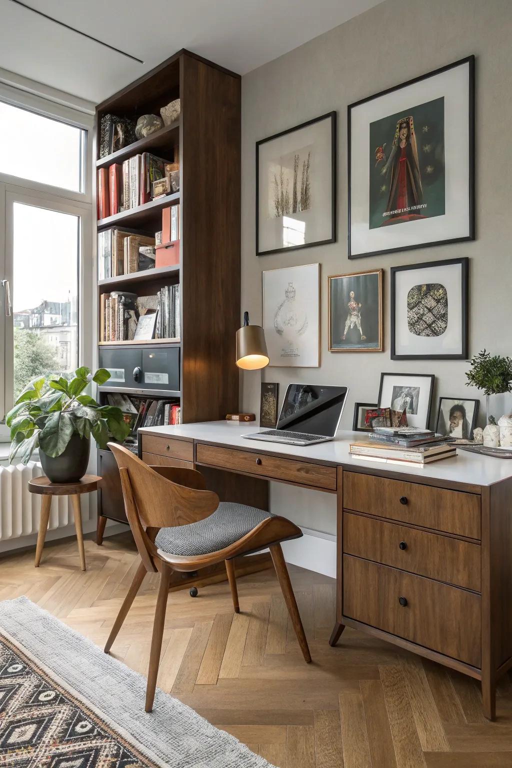 Achieve harmony with a blend of styles.