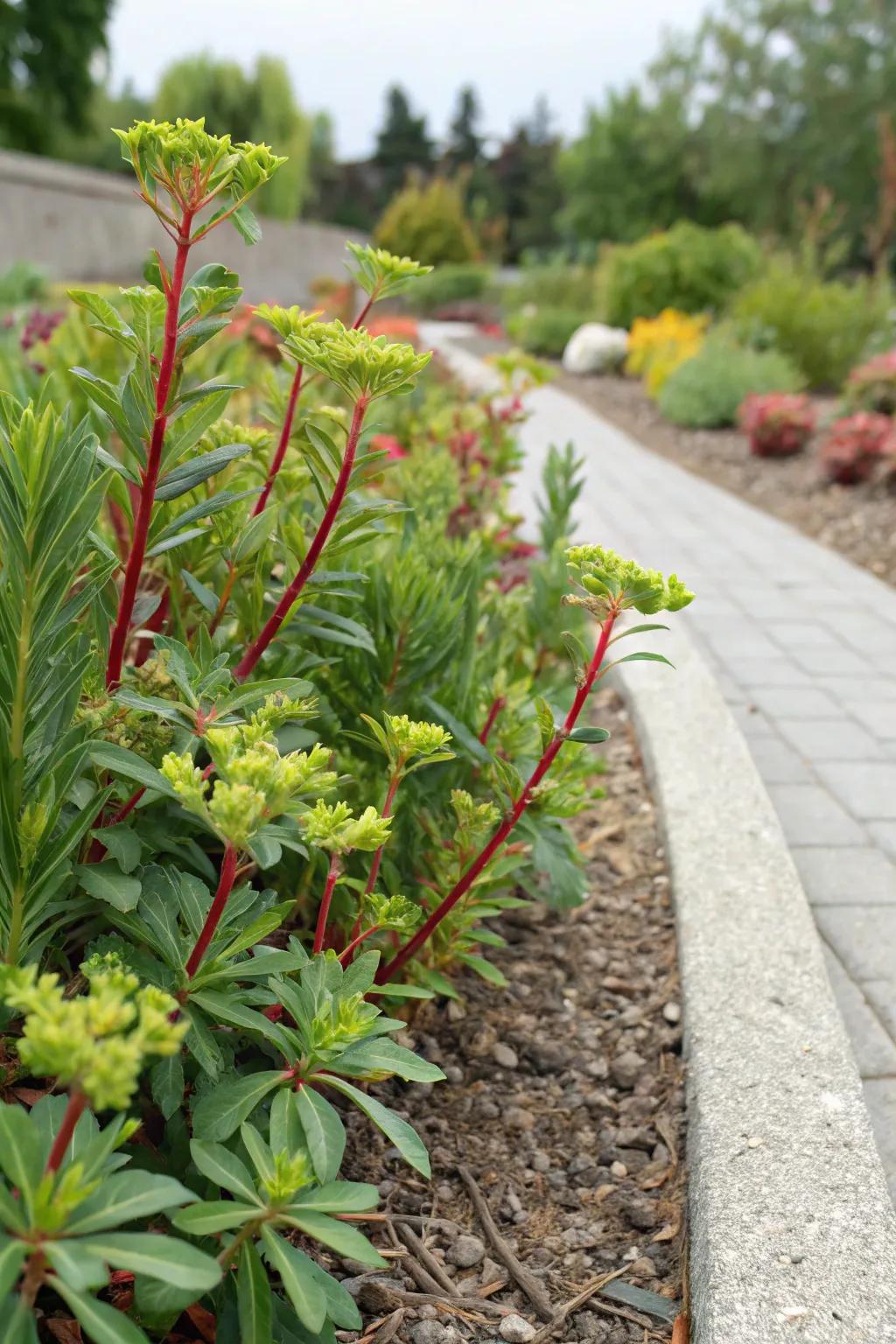 Joyful bush: a robust option for the simple garden.
