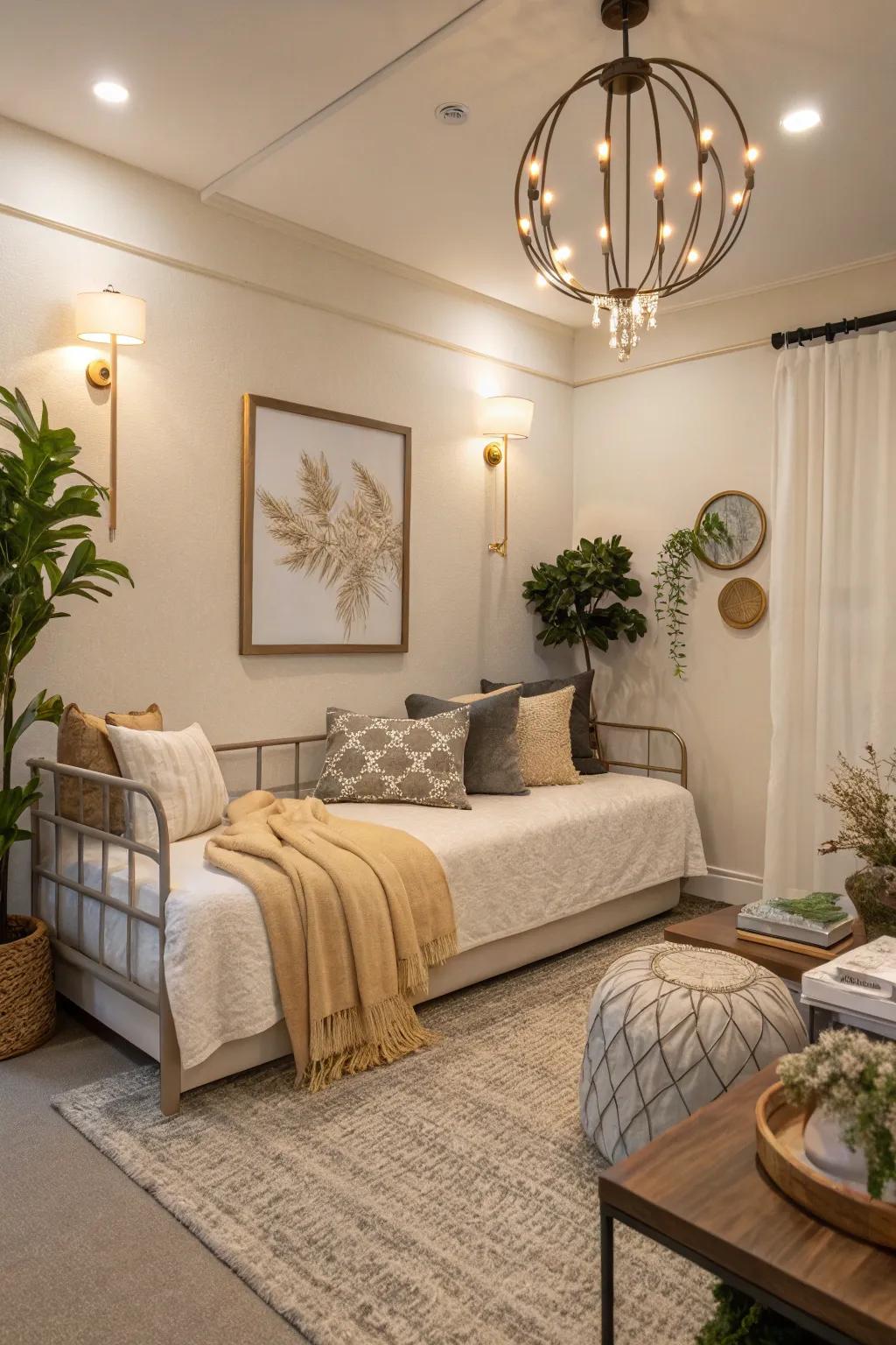 A welcoming room for guests.