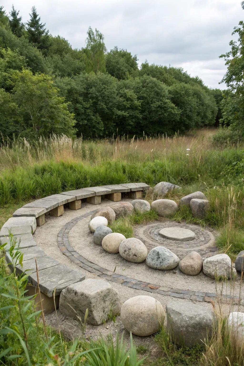 Discover the enduring elegance of stone seating – where nature meets craftsmanship in perfect harmony.