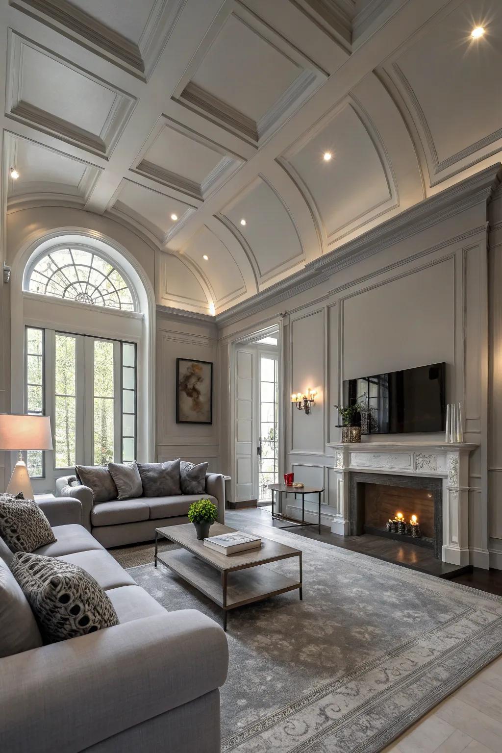 Emphasizing architectural details for a cohesive look.