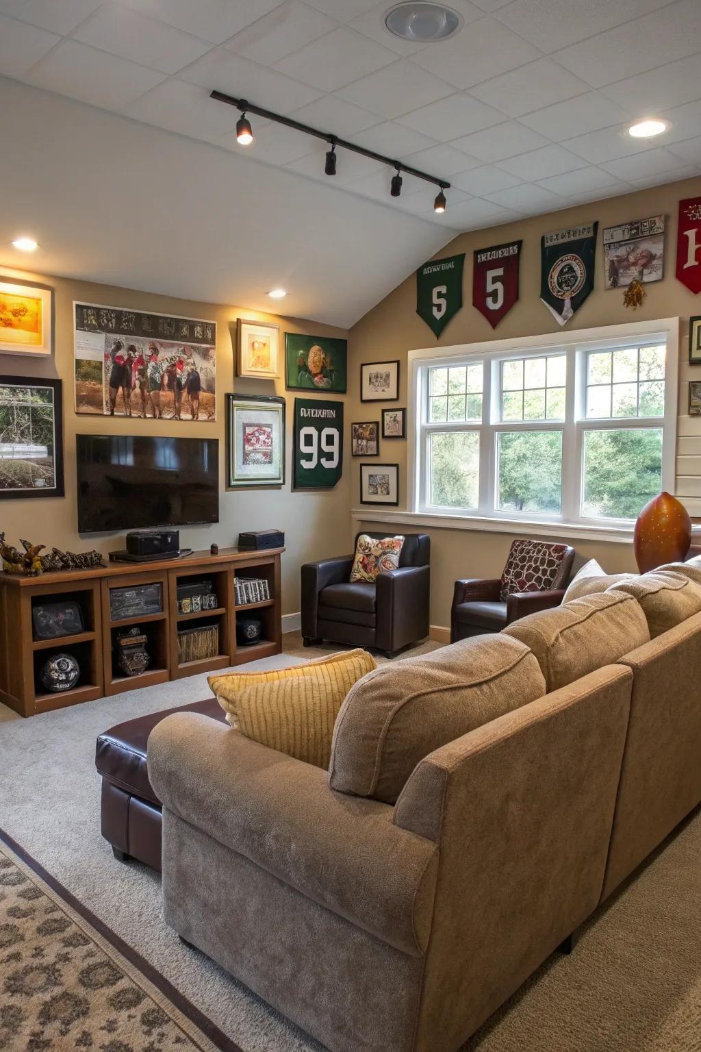 A social space encourages interaction and team spirit.