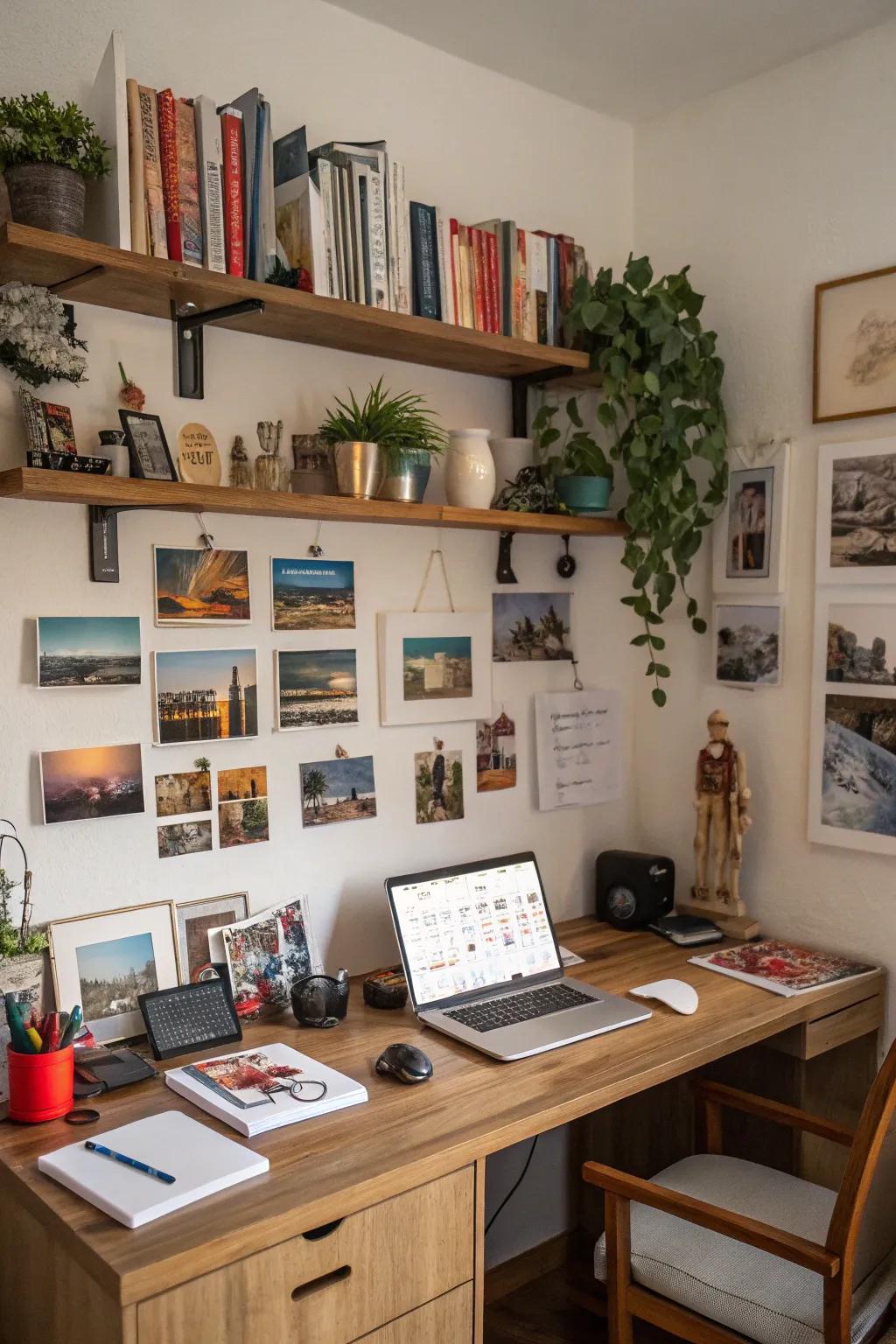 Meaningful details make your workspace truly yours.