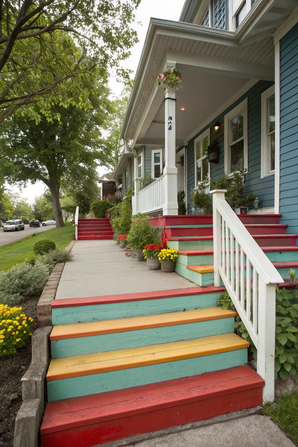 Vivid shades make a striking statement.