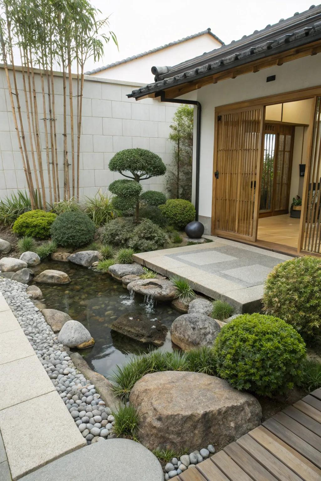 Find peace with a Zen garden-inspired aquascape.